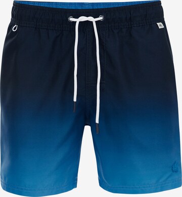 WE Fashion Zwemshorts in Blauw: voorkant