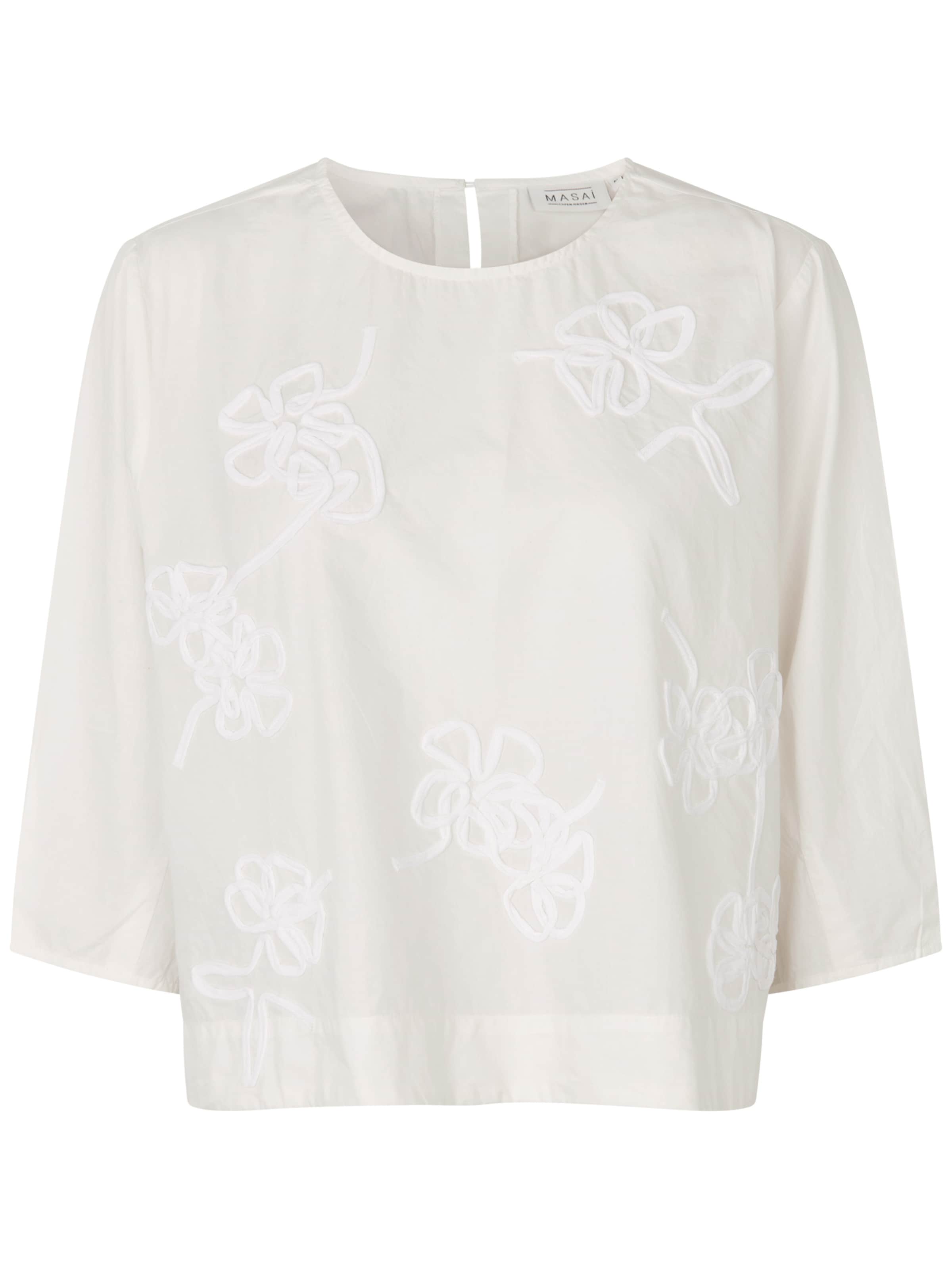 T-shirt 'Drenithra' Masai en blanc : devant