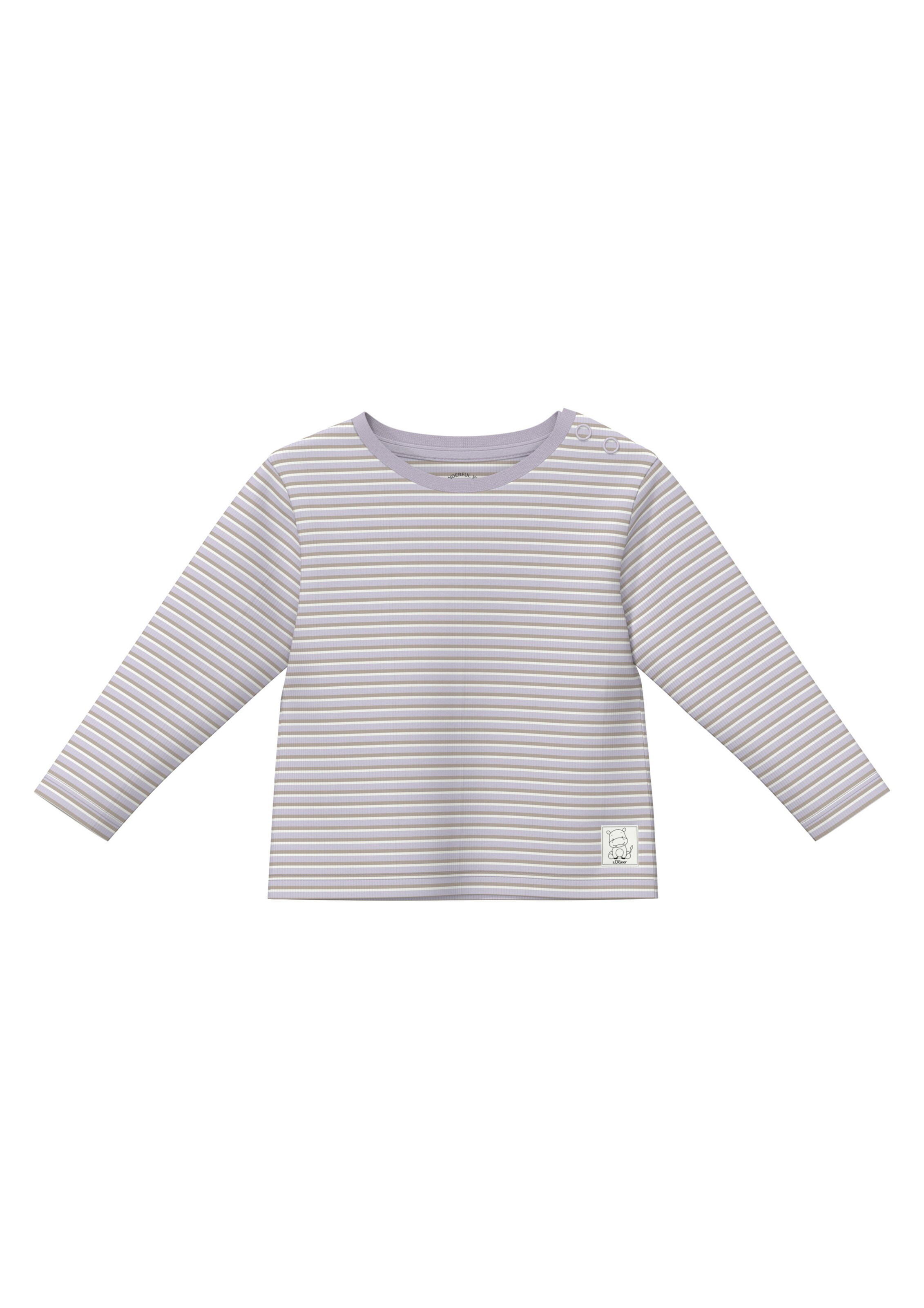 s.Oliver Shirt in Lila: voorkant