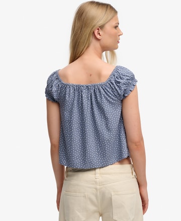 Superdry & Co Blouse in Blauw