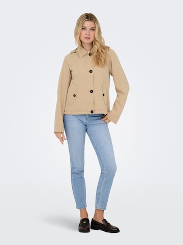 ONLY Overgangsparka i beige