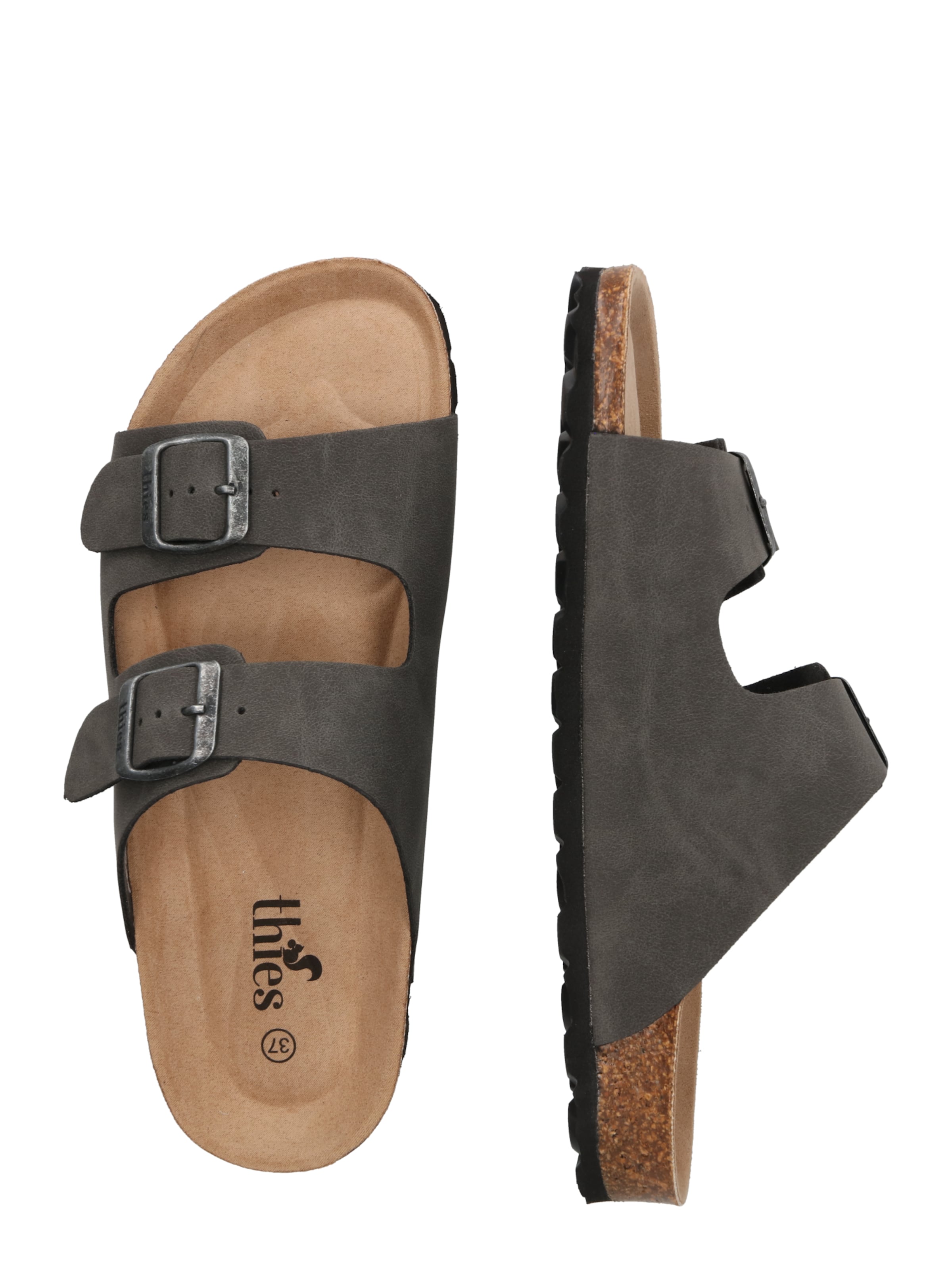 thies Mules in Grey