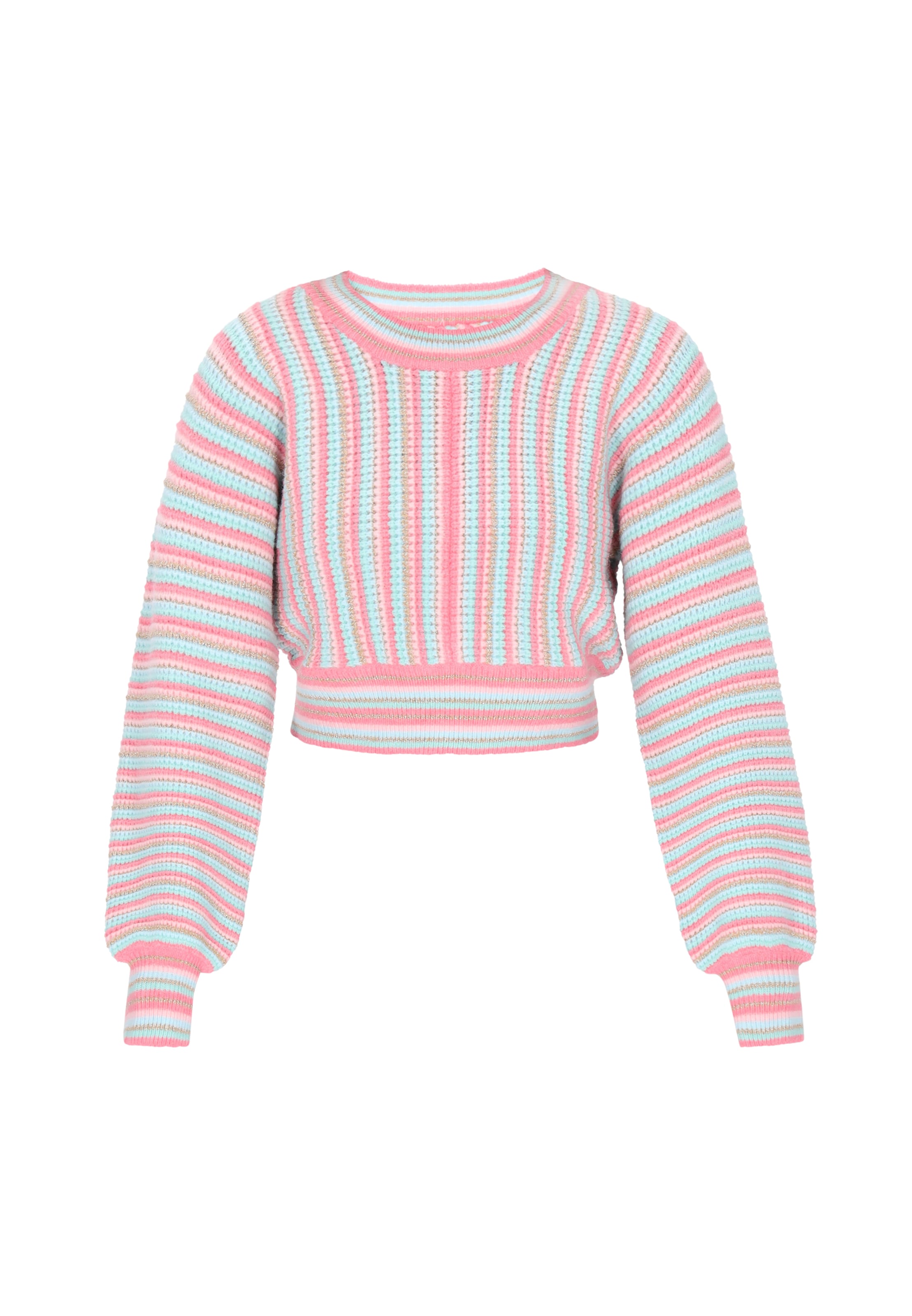 IZIA Sweter w kolorze niebieski: przód