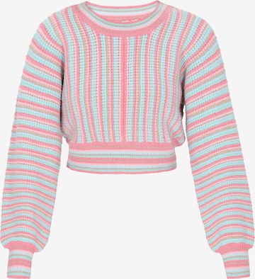 IZIA - Pullover em azul: frente