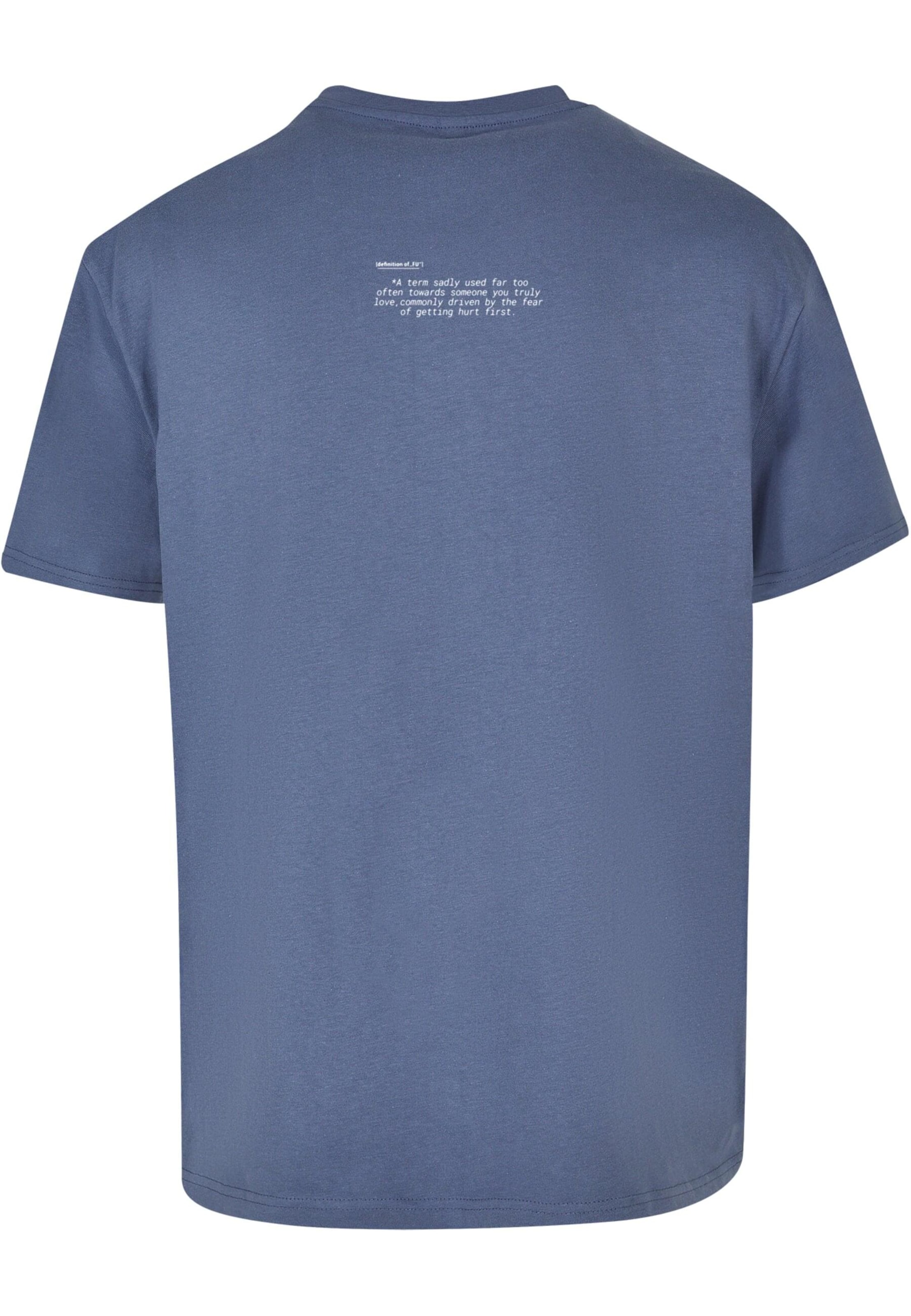 MT Upscale Футболка 'FU' в Синий