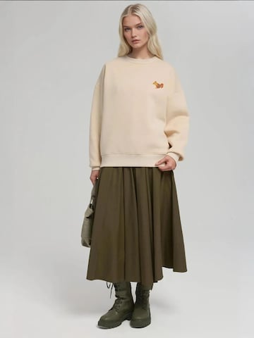 Sweat-shirt Hiccup en beige