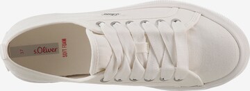 s.Oliver Platform trainers in White