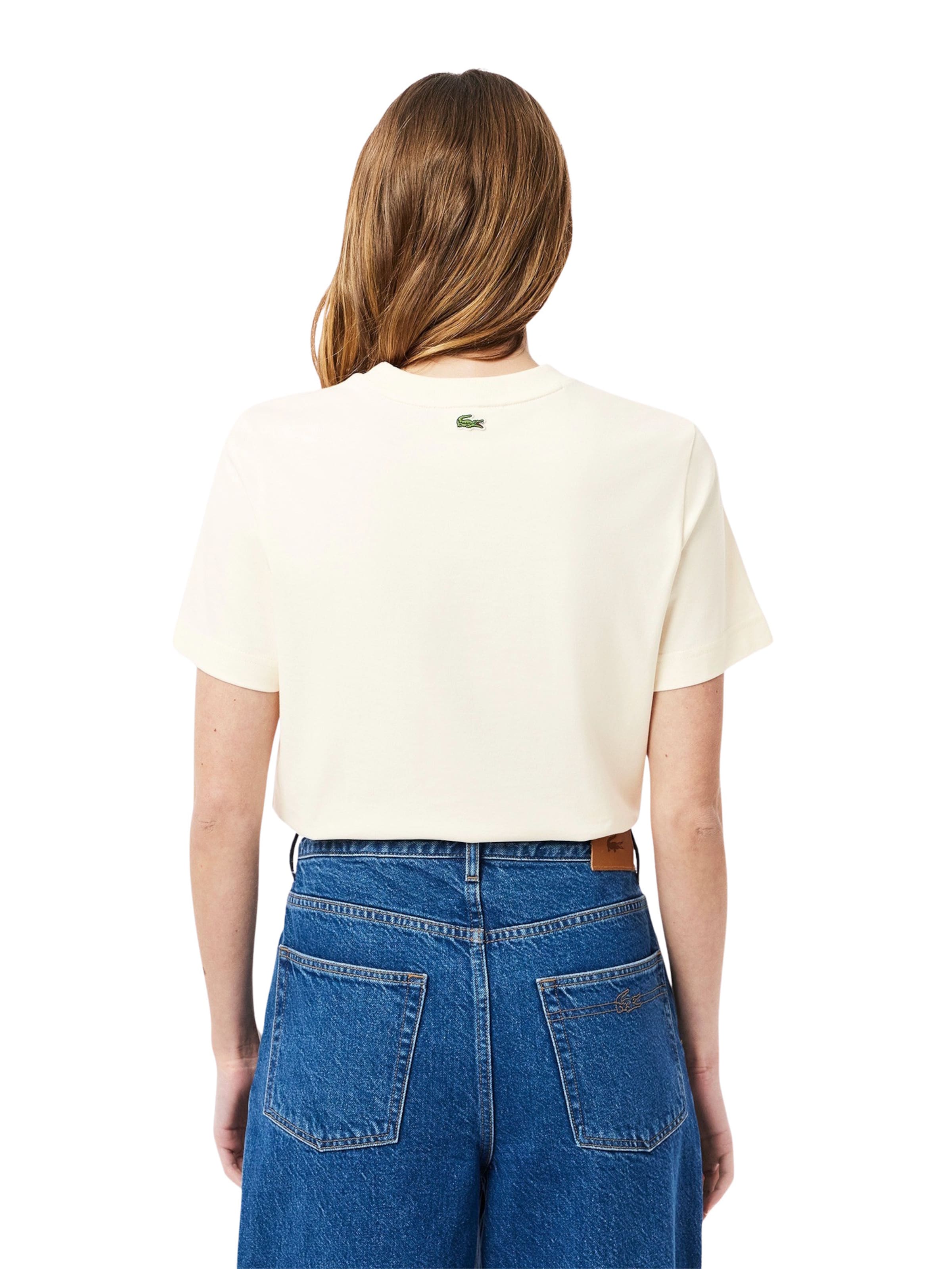 T-shirt LACOSTE en beige