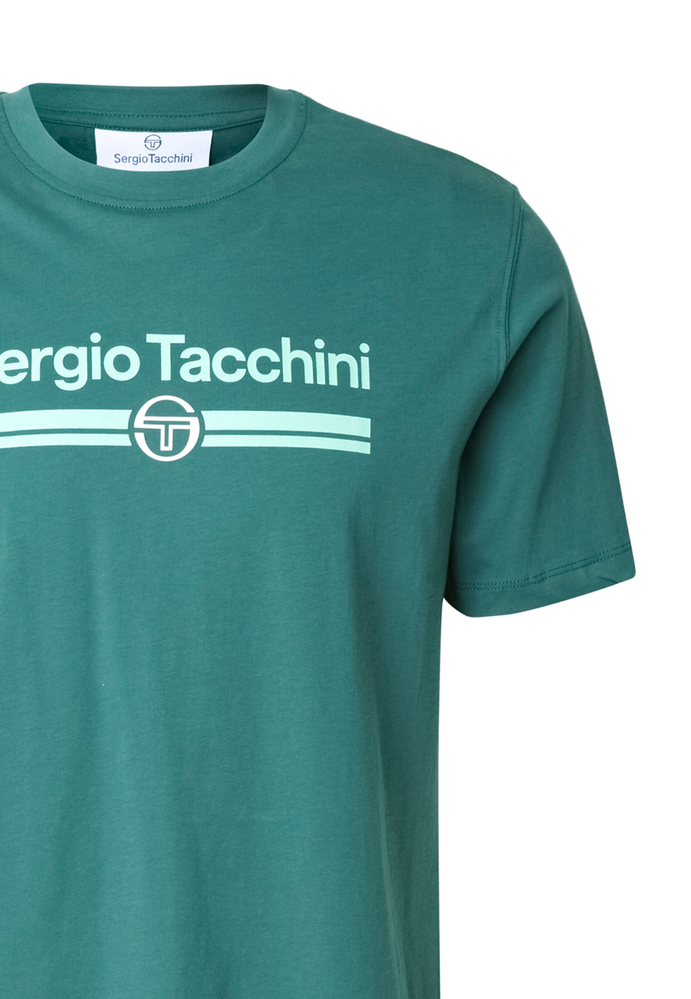 Sergio Tacchini - Camiseta 'Marchio' en verde