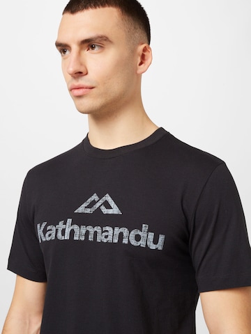 Kathmandu Λειτουργικό μπλουζάκι σε μαύρο