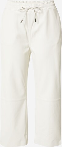 OAKWOOD Loose fit Pants 'LOFT' in White: front