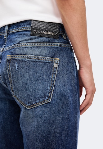 Karl LagerfeldLoosefit Traperice 'JARED' - plava boja