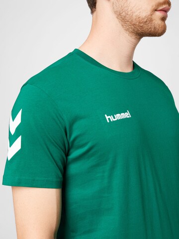 Hummel Sportshirt in Grün