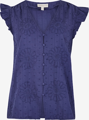 Chemisier ' ' Apricot en violet : devant