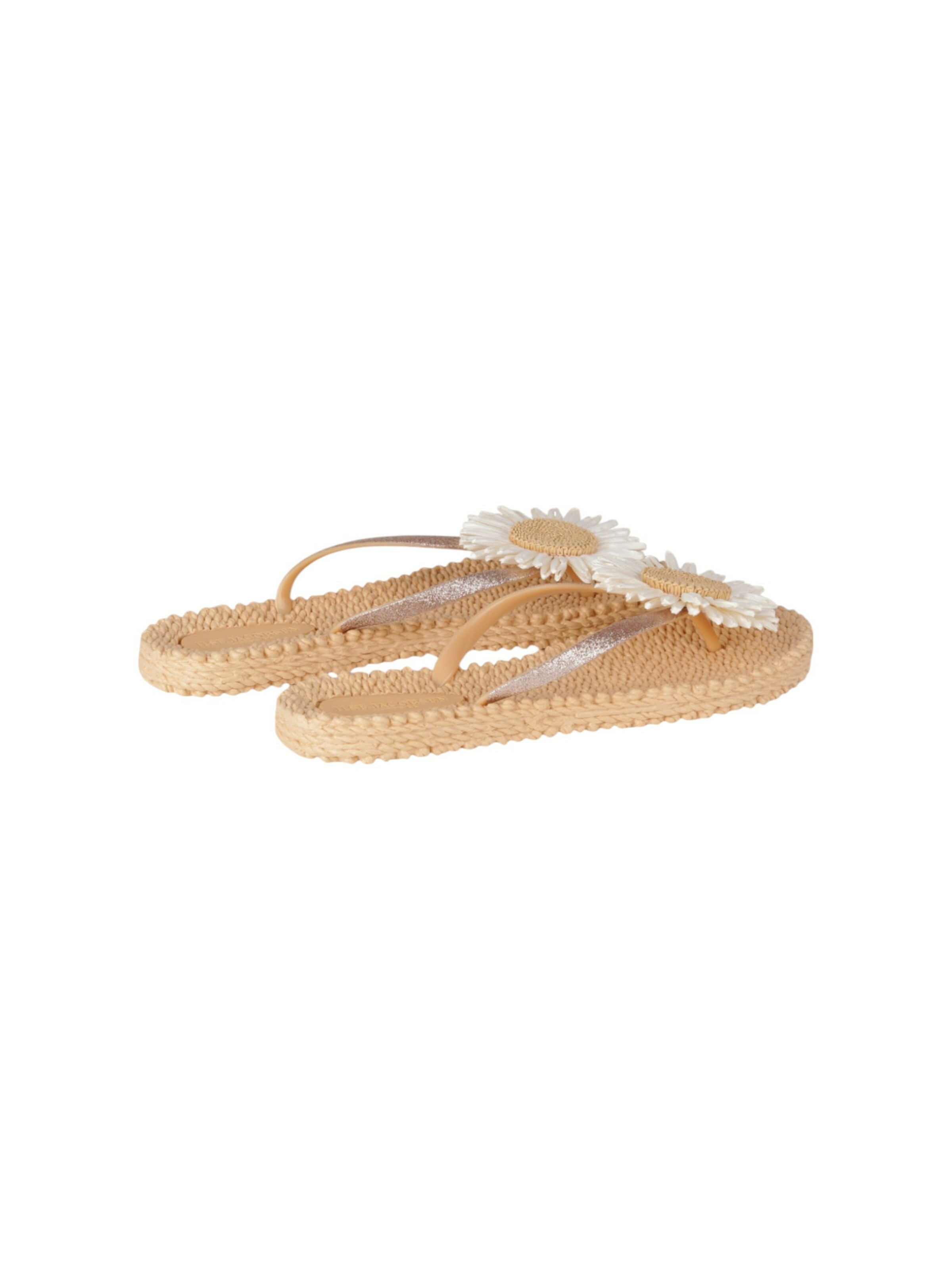 ILSE JACOBSEN Teenslipper 'CHEERFUL16F' in Beige
