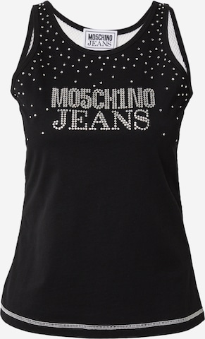 Moschino Jeans Topp i svart: framsida