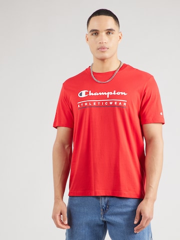 Champion Authentic Athletic Apparel Póló - piros: elől