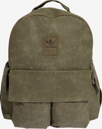 Sac à dos ADIDAS ORIGINALS en vert : devant