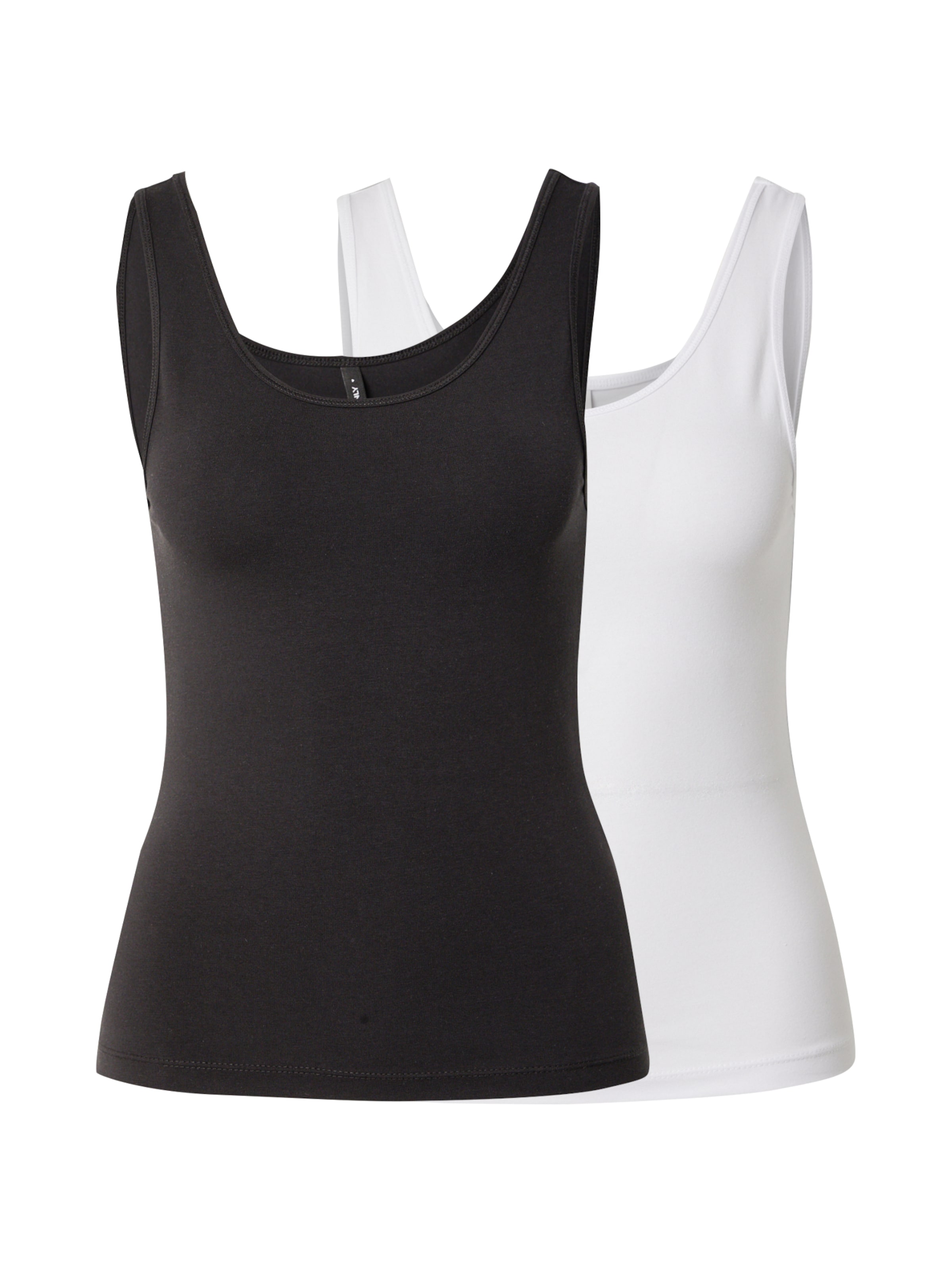 ONLY Top 'ONLLIVE LOVE' in Black: front