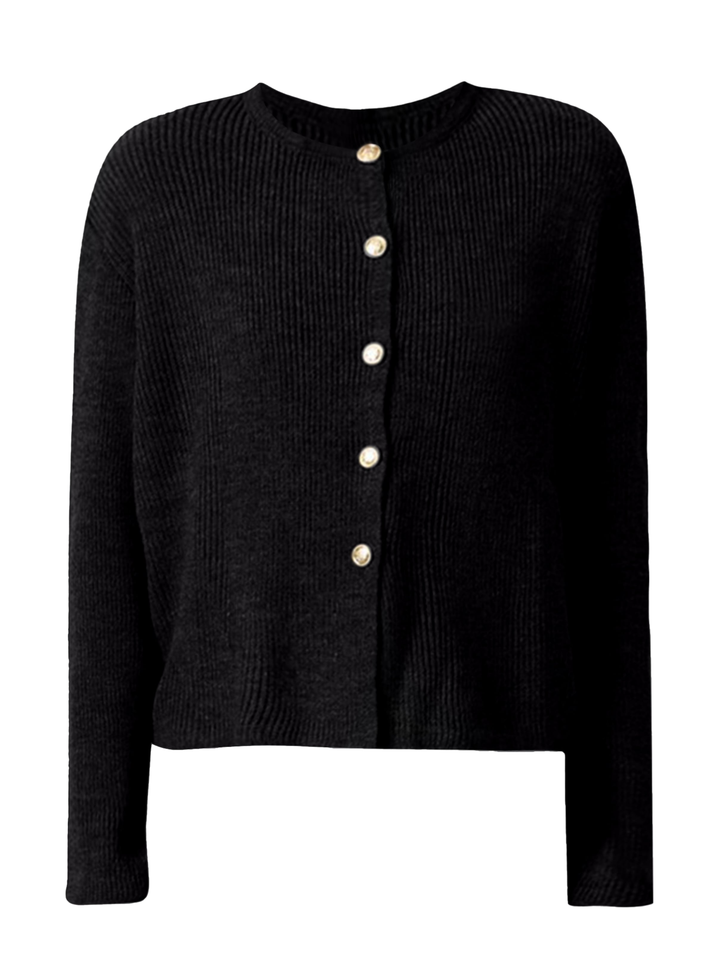 Touche Prive Strickjacke in schwarz, Produktansicht