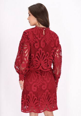 faina - Blusa em vermelho