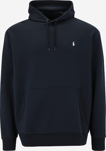 Sweat-shirt Polo Ralph Lauren Big & Tall en bleu : devant