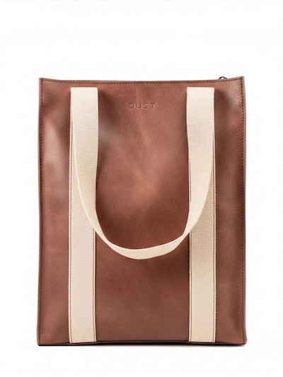 THE DUST COMPANY Shopper 'Tobacco Manhattan Collection' en 40 cm x 30 cm x 10cm en marrón, Vista del producto