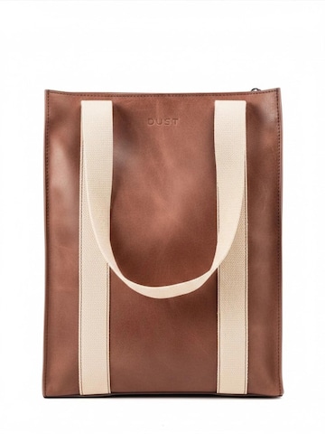 THE DUST COMPANY Shopper 'Tobacco Manhattan Collection' in Brown: front