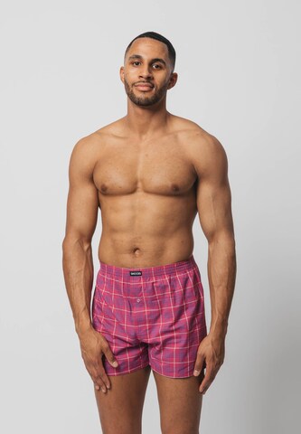 SNOCKS Boxer shorts 'American Woven' in Blue