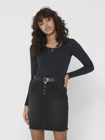 ONLY Shirt in Blau: Vorderseite