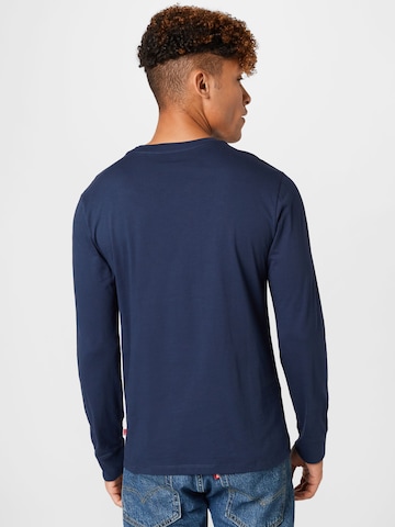 LEVI'S ® Shirt 'LS Std Graphic Tee' in Blauw