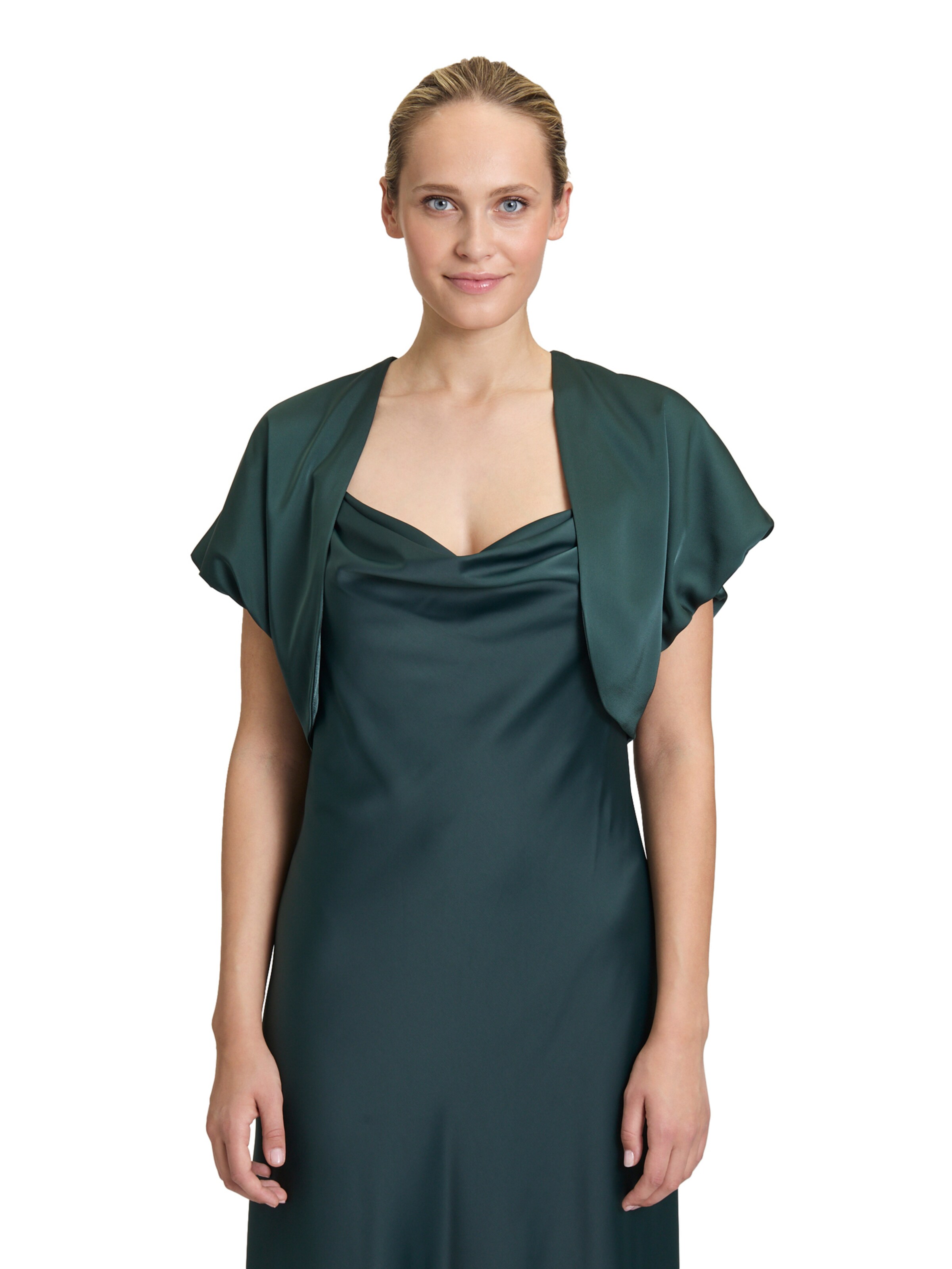 Boléro Vera Mont en gris : devant