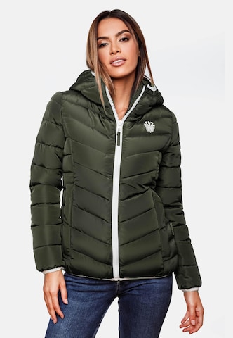 NAVAHOO Between-season jacket 'Elva' in Green: front