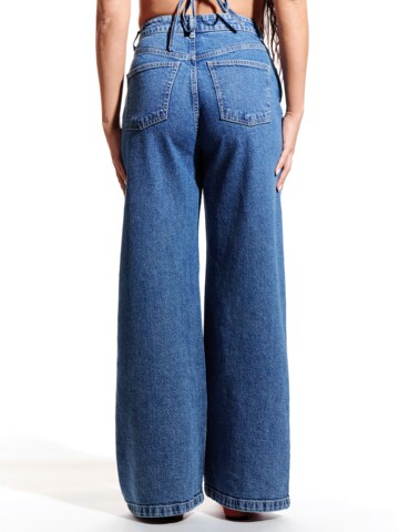 sry dad. co-created by ABOUT YOU Wide leg Jeans in Blue