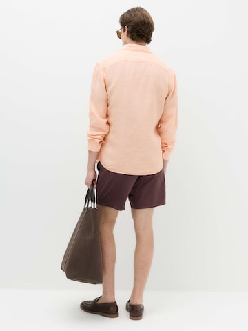 Marks & Spencer Regular fit Overhemd in Oranje