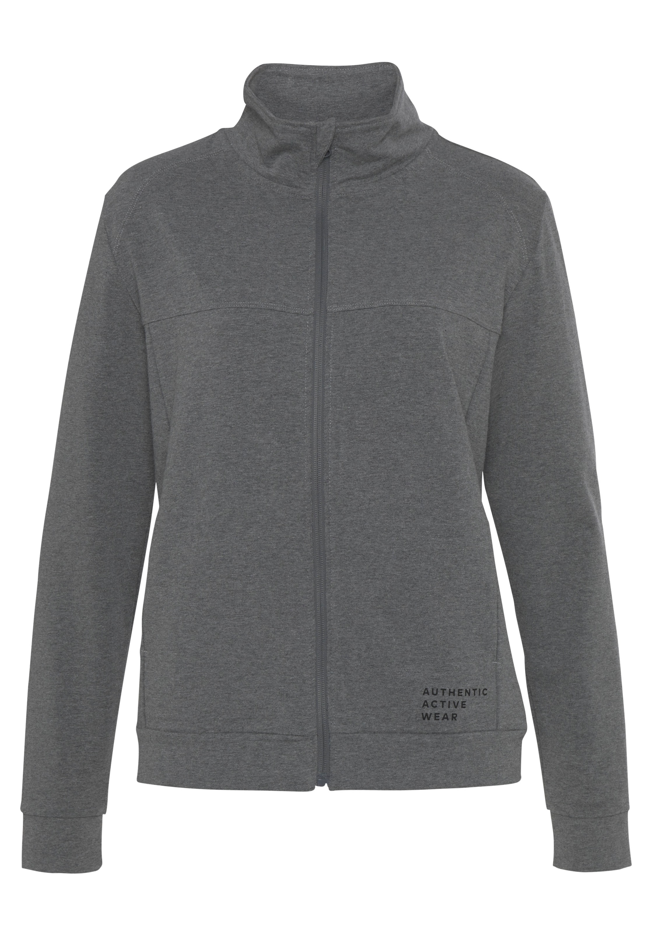 VIVANCE Sport szabadidős dzsekik - szürke: elől