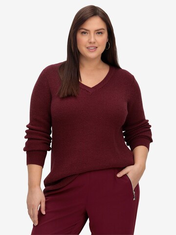 SHEEGO Sweater in Red: front