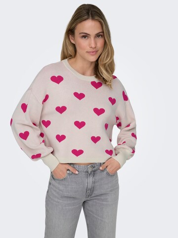 Pull-over 'ONLMontana' ONLY en beige
