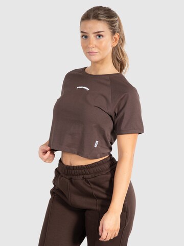 Smilodox T-Shirt 'Nalani' in Braun