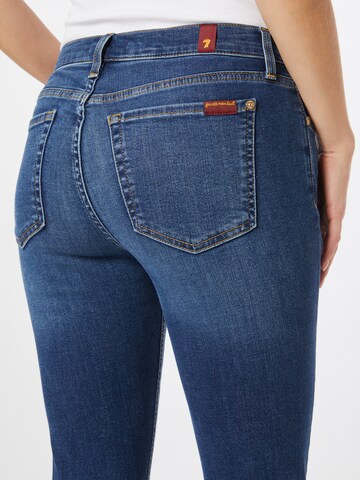 Skinny Jeans 'Duchess' di 7 for all mankind in blu