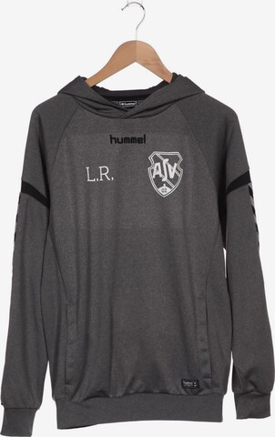 Hummel Sweatshirt & Zip-Up Hoodie in M in Grey: front