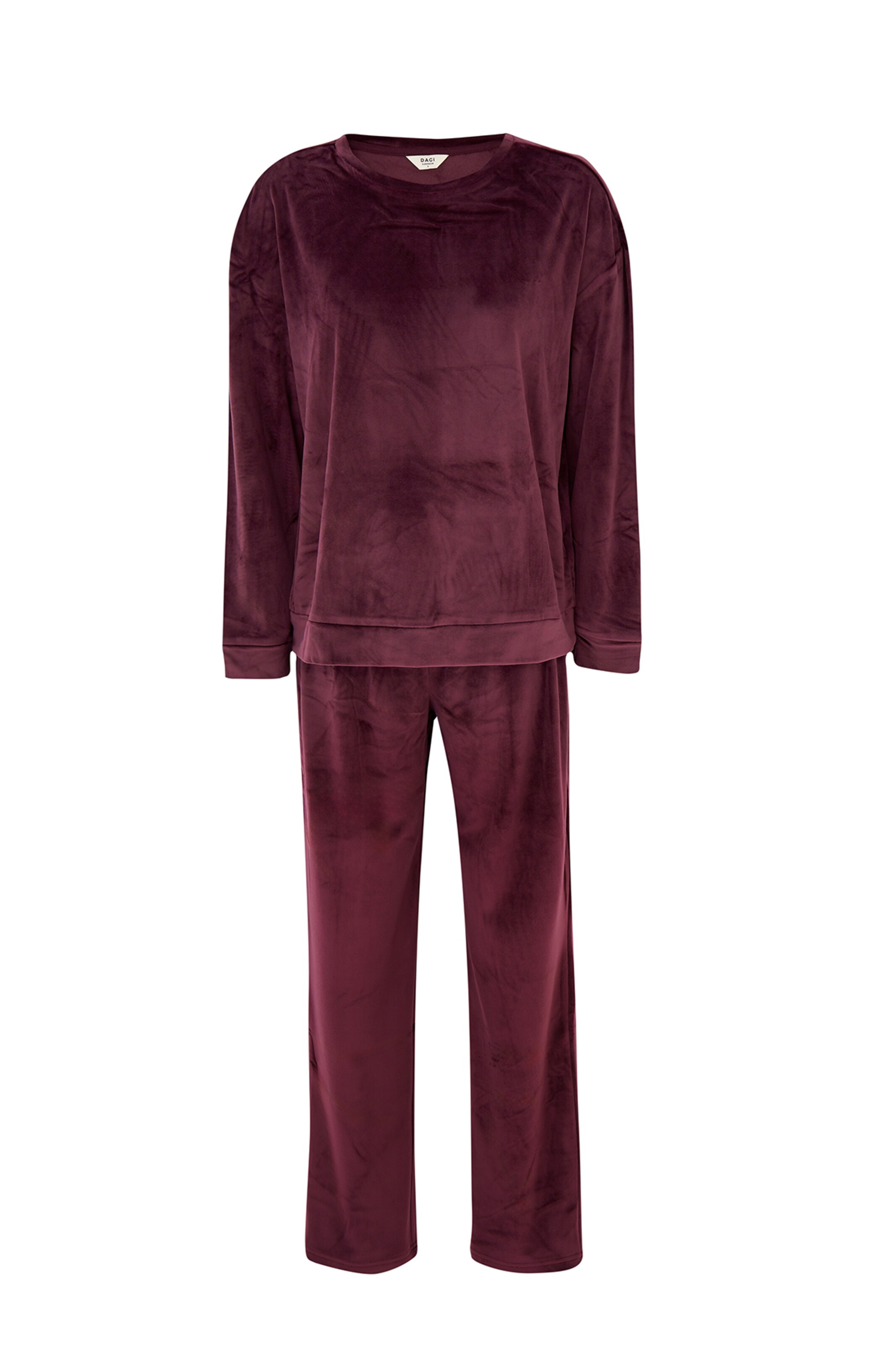 Dagi Πιτζάμα σε κόκκινο: μπροστά