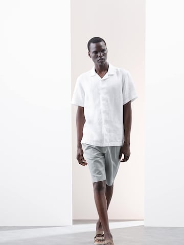 Marks & Spencer Shirt in Wit: voorkant