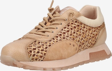 Baskets basses Hispanitas en marron : devant