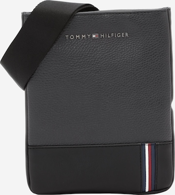 TOMMY HILFIGER - Bolso de hombro en negro: frente