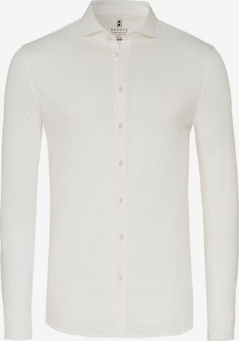 Chemise DESOTO en blanc : devant