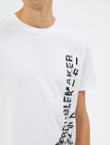 Koton T-Shirt in Weiß