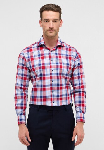 ETERNA Regular Fit Hemd in Rot: Vorderseite