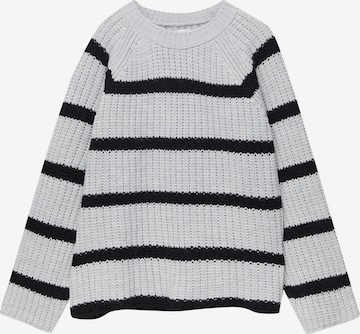 Pull&Bear Sweater in Grey: front