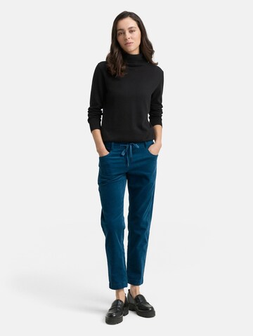 TOM TAILOR Tapered Broek in Blauw